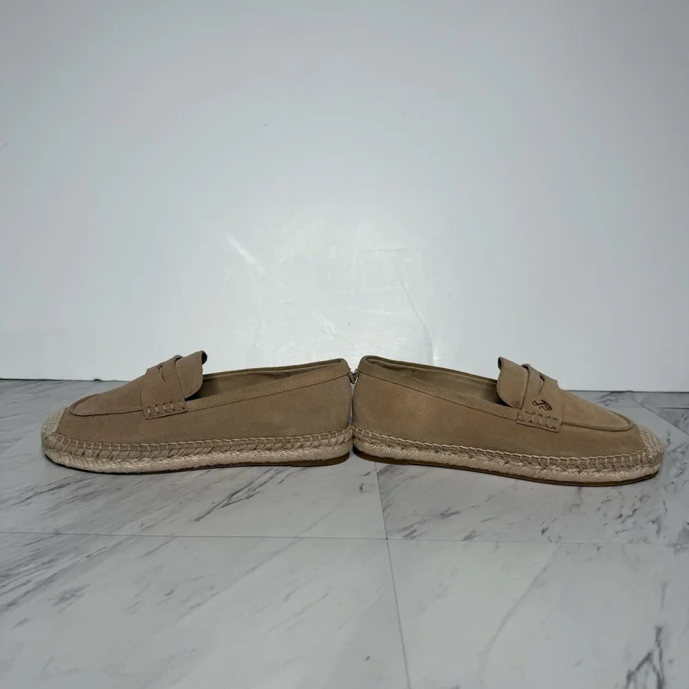 Sam Edelman Kai Tan Suede Espadrilles Loafer 6M
